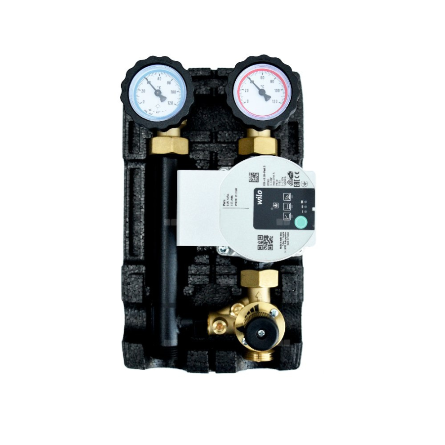 Grupa pompowa Concept by Womix GP -T 20 - grupa pompowa z zaworem 3 -d (Grundfos UPM3 AUTO L 15-70).png