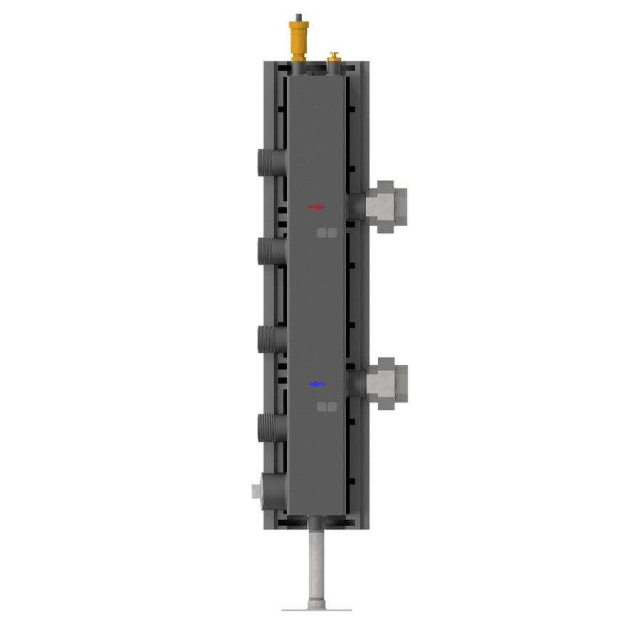 CONCEPT Sprzęgło hydrauliczne (zwrotnica) ZH 100 2F - DN 40 z izolacją, dla 2 źródeł ciepła.png